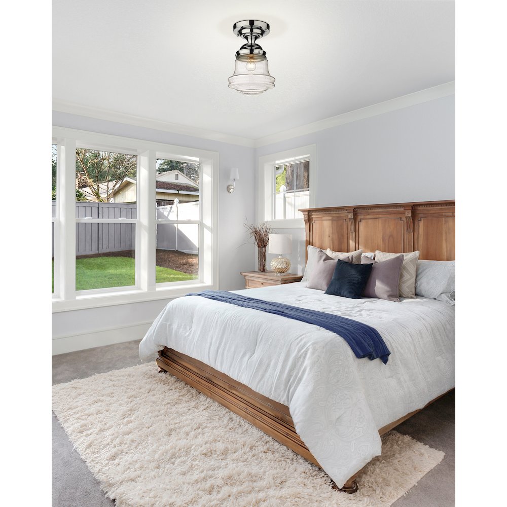 Z-Lite 1 Light Flush Mount