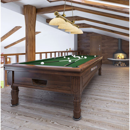 Z-Lite Cordon 4 Light Billiard, Steel Frame, Golden Mottle Shade Color