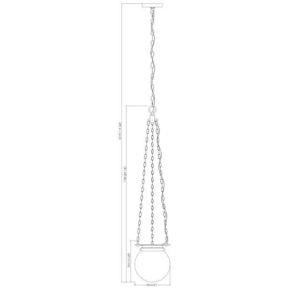 Z-Lite 1 Light Pendant