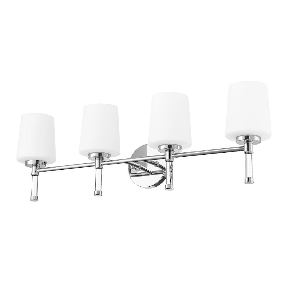 Z-Lite 4 Light Vanity, Chrome
