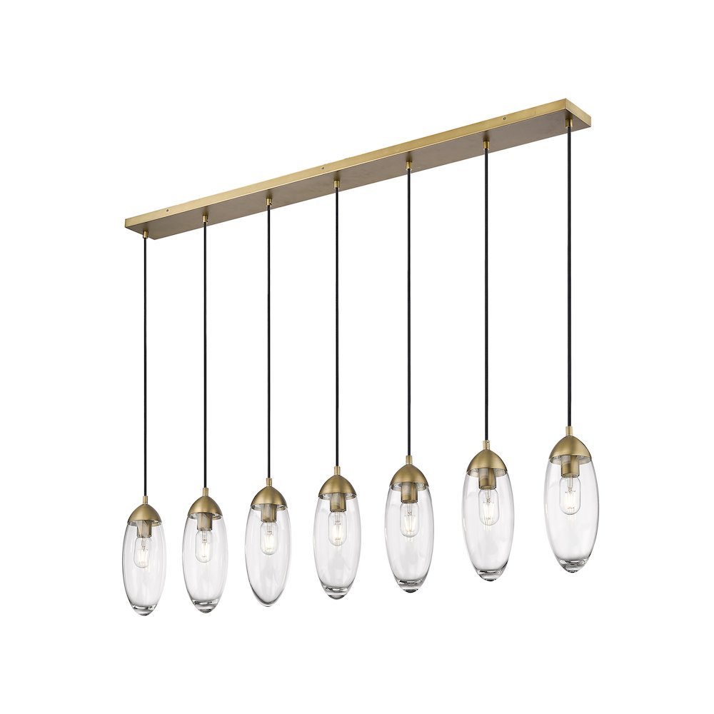 Z-Lite 7 Light Linear Chandelier