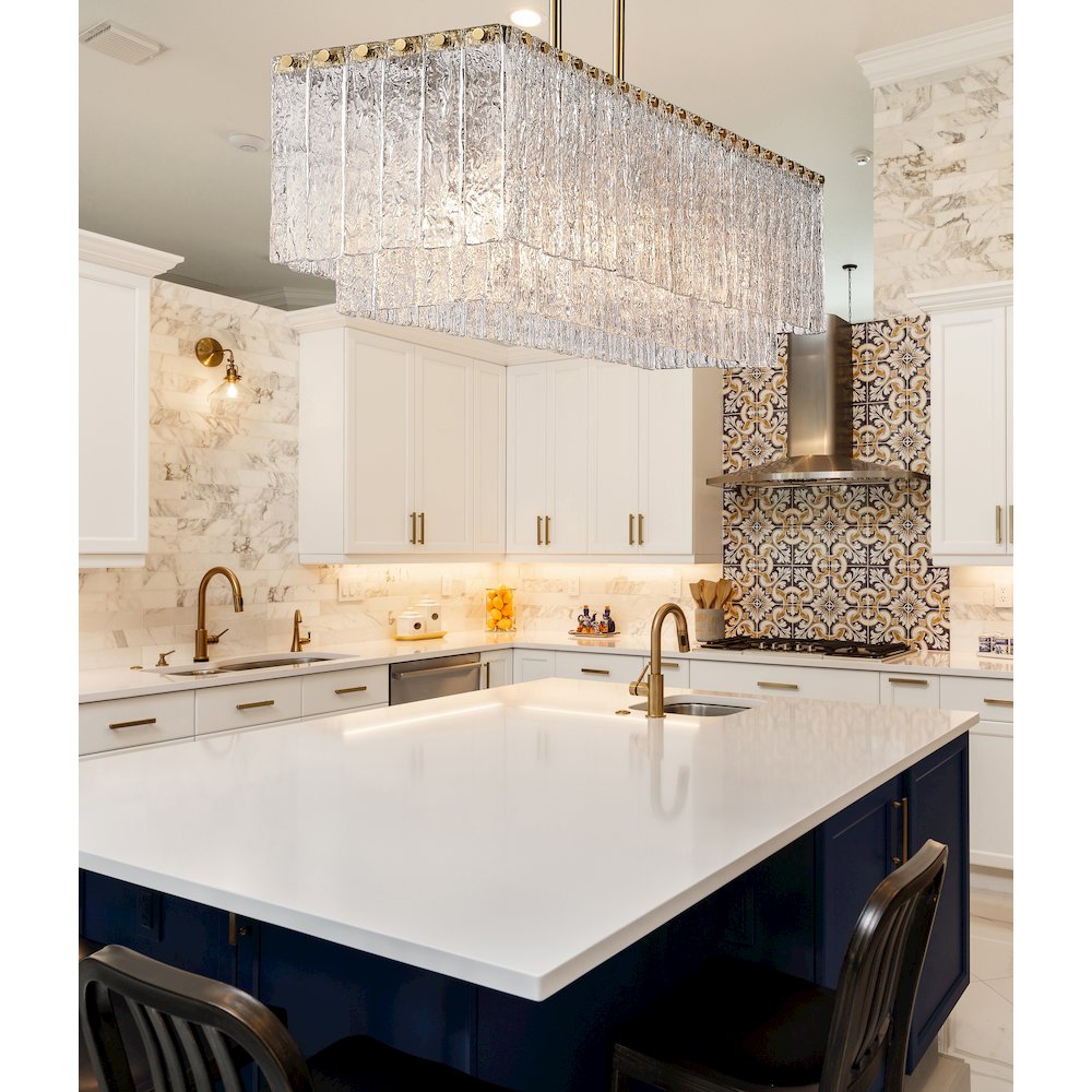 Z-Lite 5 Light Linear Chandelier