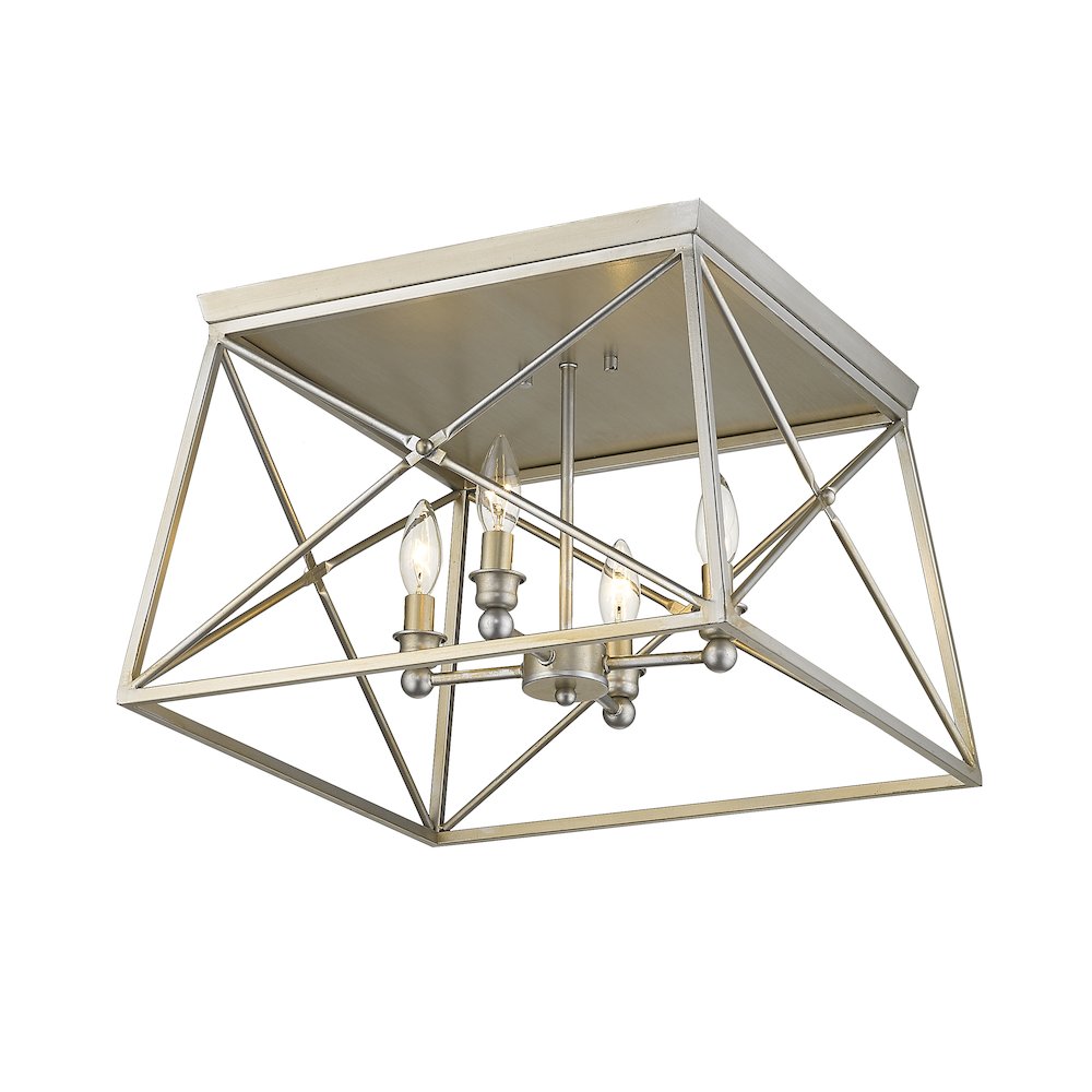 Z-Lite 4 Light Flush Mount