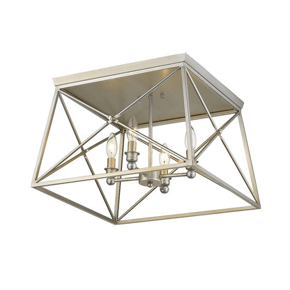 Z-Lite 4 Light Flush Mount
