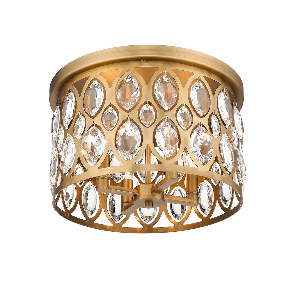 Z-Lite 4 Light Flush Mount