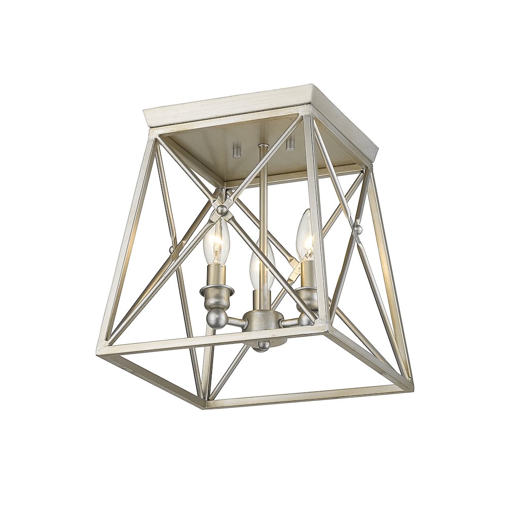 Z-Lite 3 Light Flush Mount