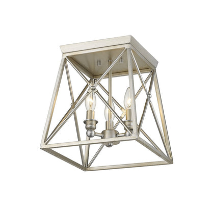 Z-Lite 3 Light Flush Mount