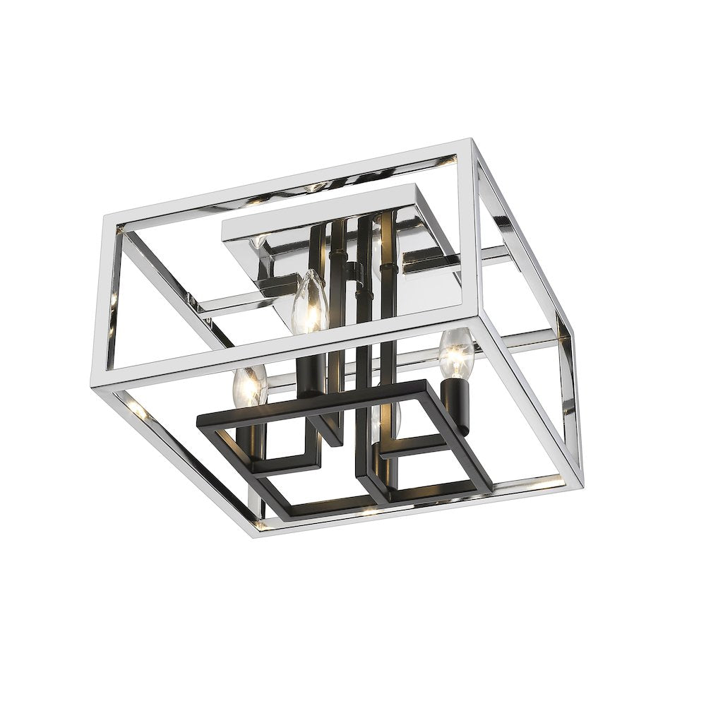 Z-Lite 4 Light Flush Mount
