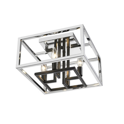Z-Lite 4 Light Flush Mount