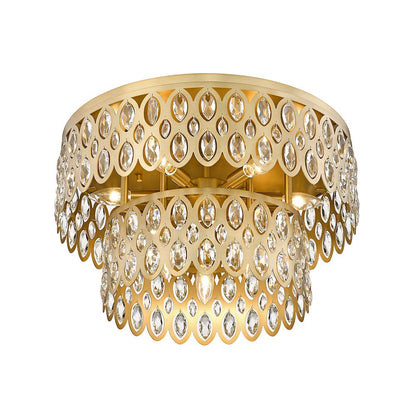Z-Lite 9 Light Flush Mount