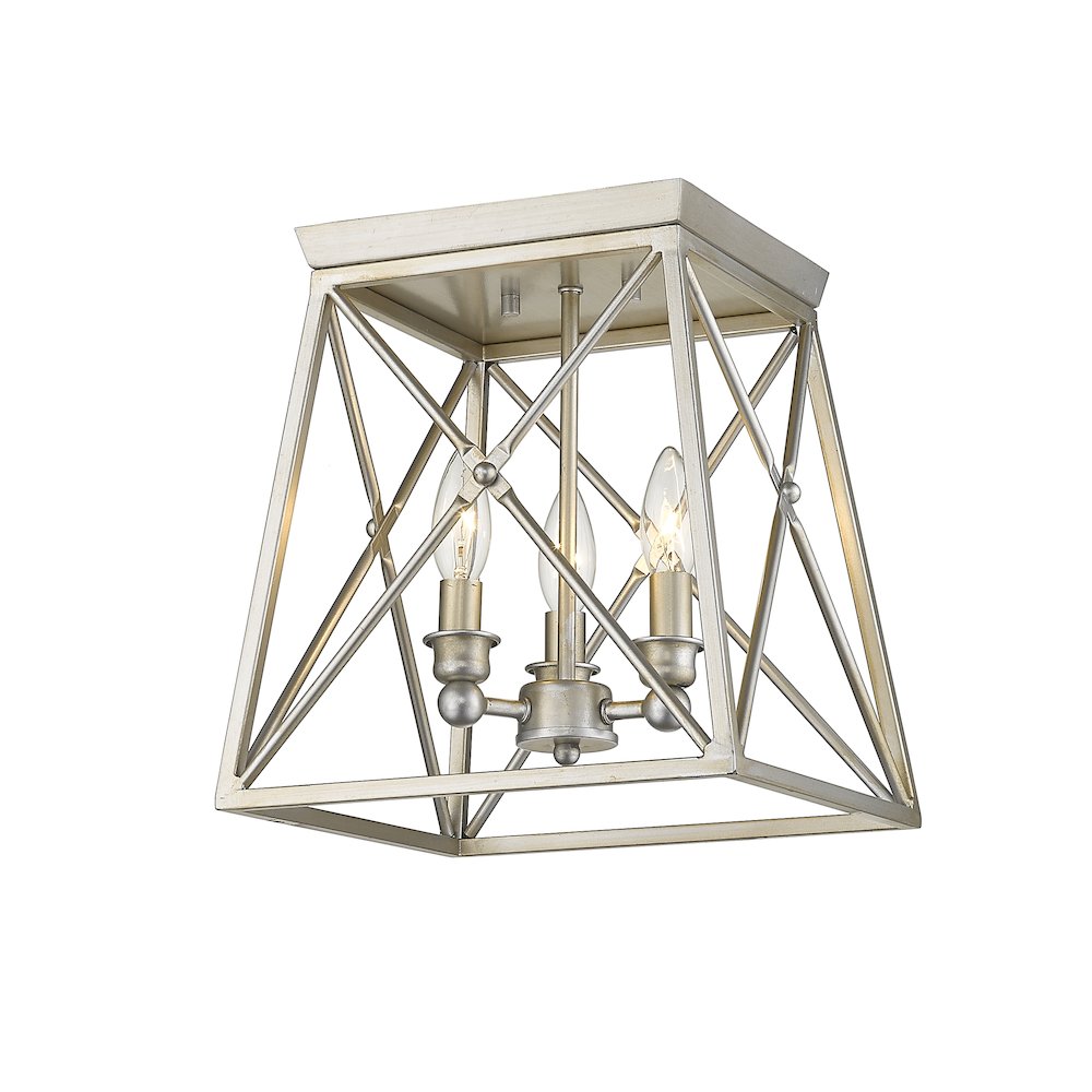 Z-Lite 3 Light Flush Mount