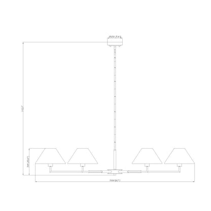Z-Lite 6 Light Chandelier