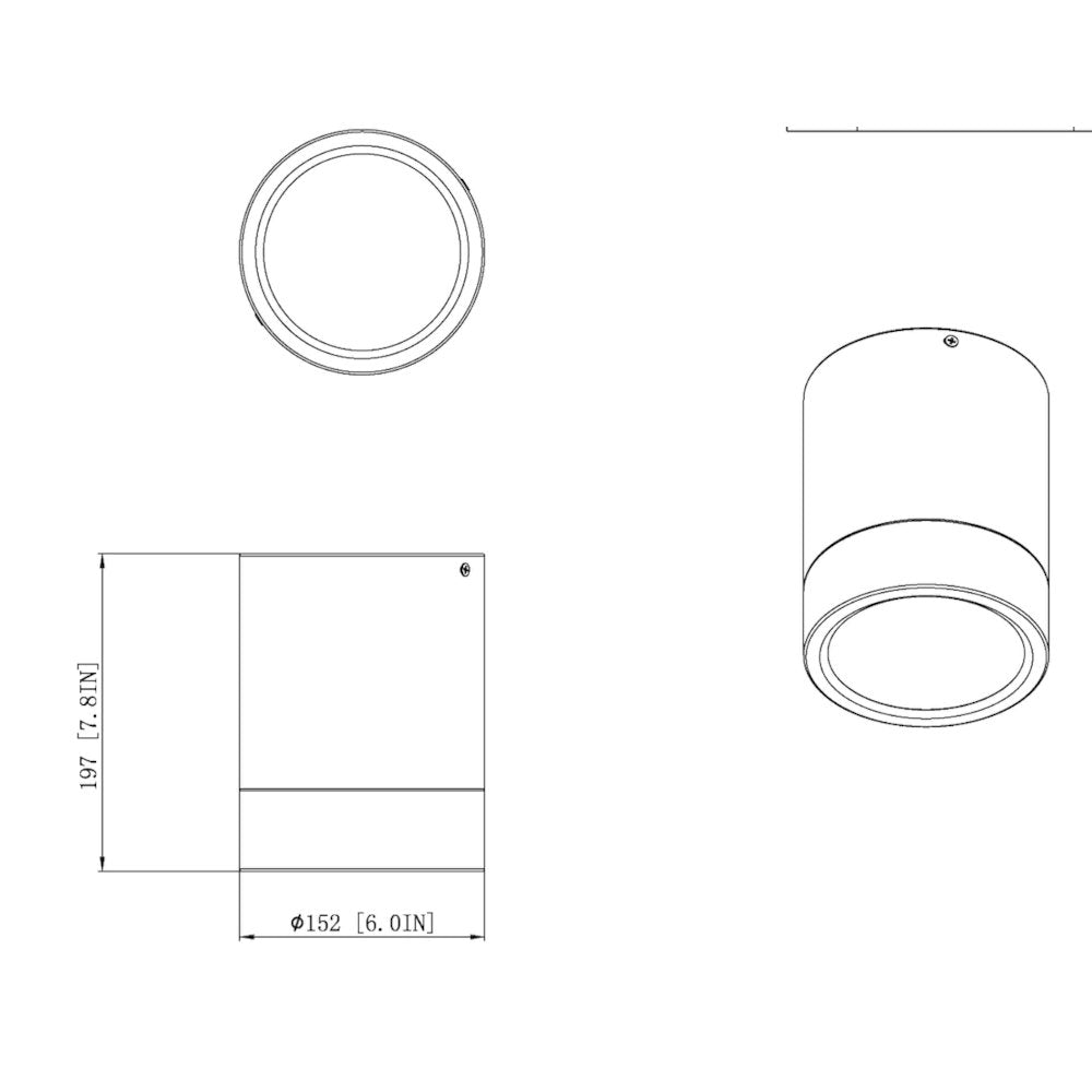 Z-Lite 1 Light Flush Mount