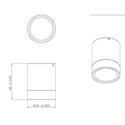 Z-Lite 1 Light Flush Mount