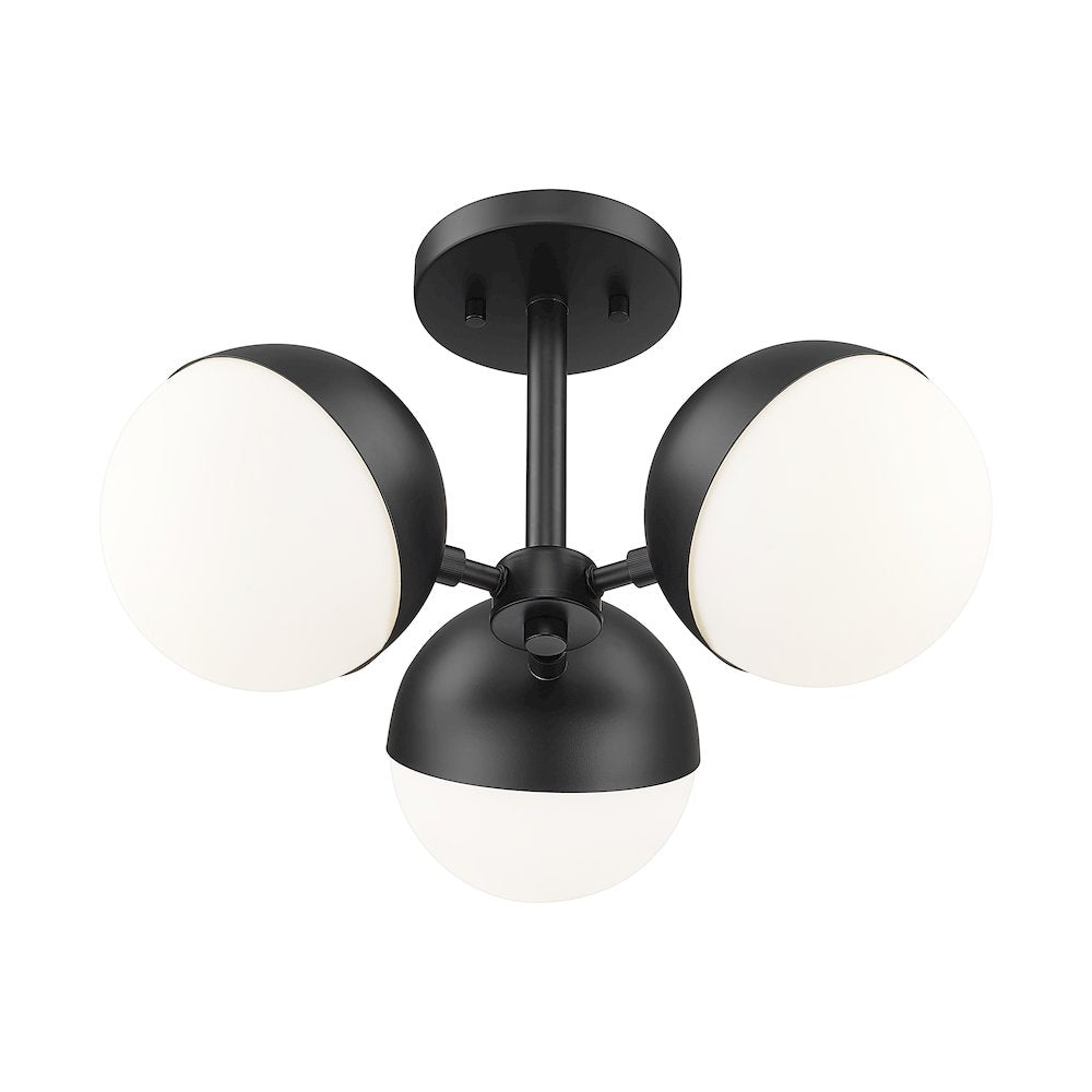 Z-Lite 3 Light Semi Flush Mount