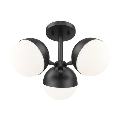Z-Lite 3 Light Semi Flush Mount