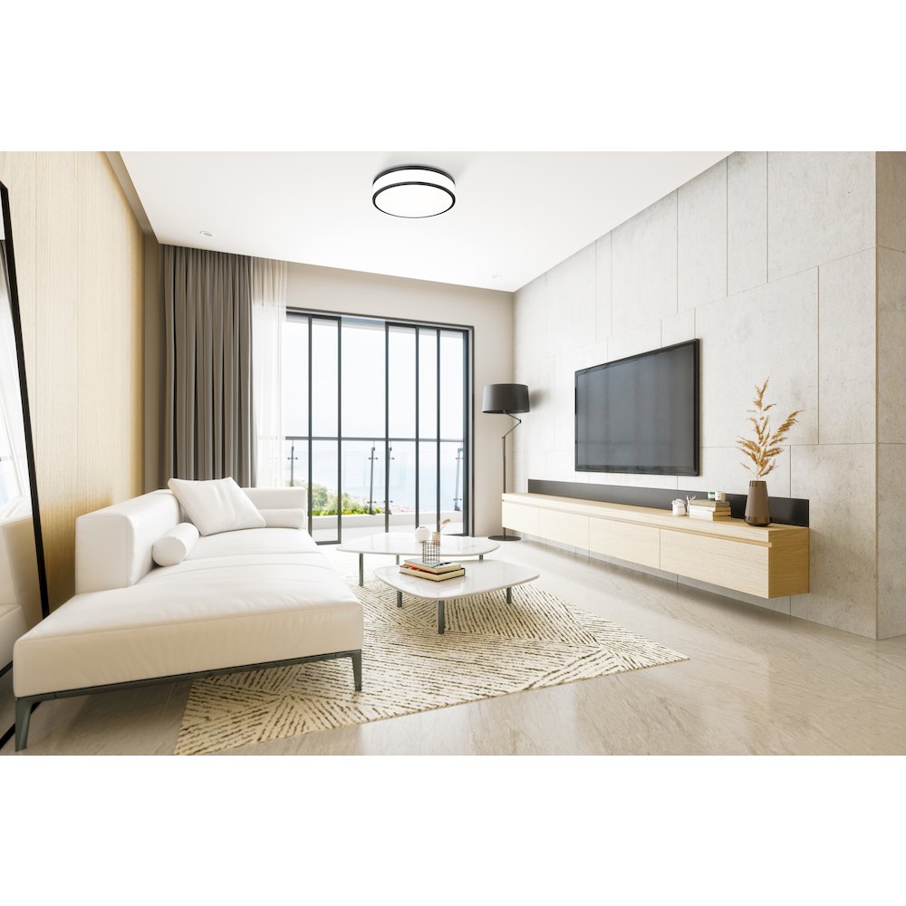 Z-Lite 1 Light Flush Mount