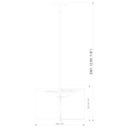 Z-Lite 1 Light Pendant, Modern Gold