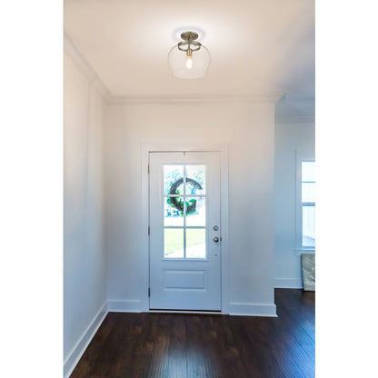 Z-Lite 1 Light Semi Flush Mount
