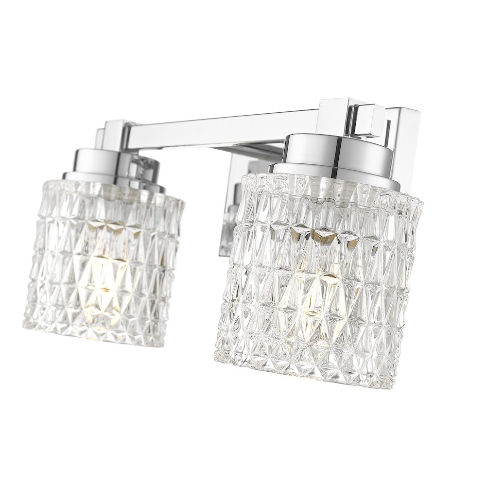 Z-Lite 2 Light Vanity, Chrome
