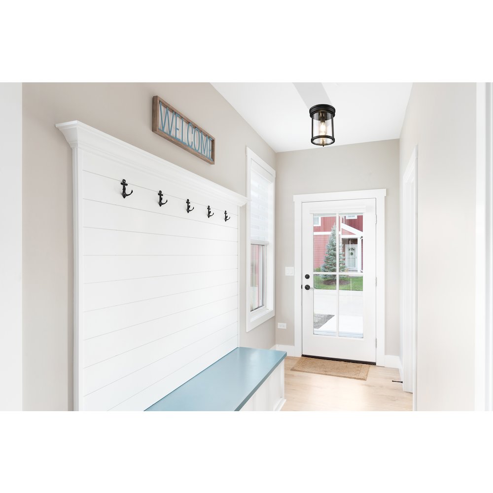Z-Lite 1 Light Flush Mount