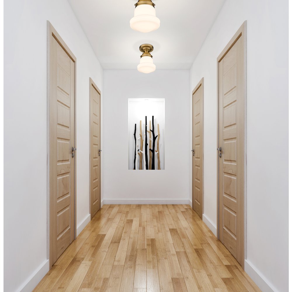 Z-Lite 1 Light Flush Mount