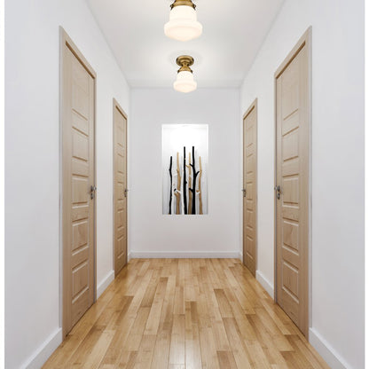 Z-Lite 1 Light Flush Mount