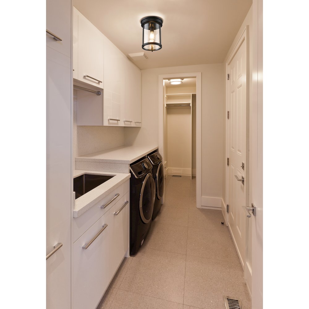 Z-Lite 1 Light Flush Mount