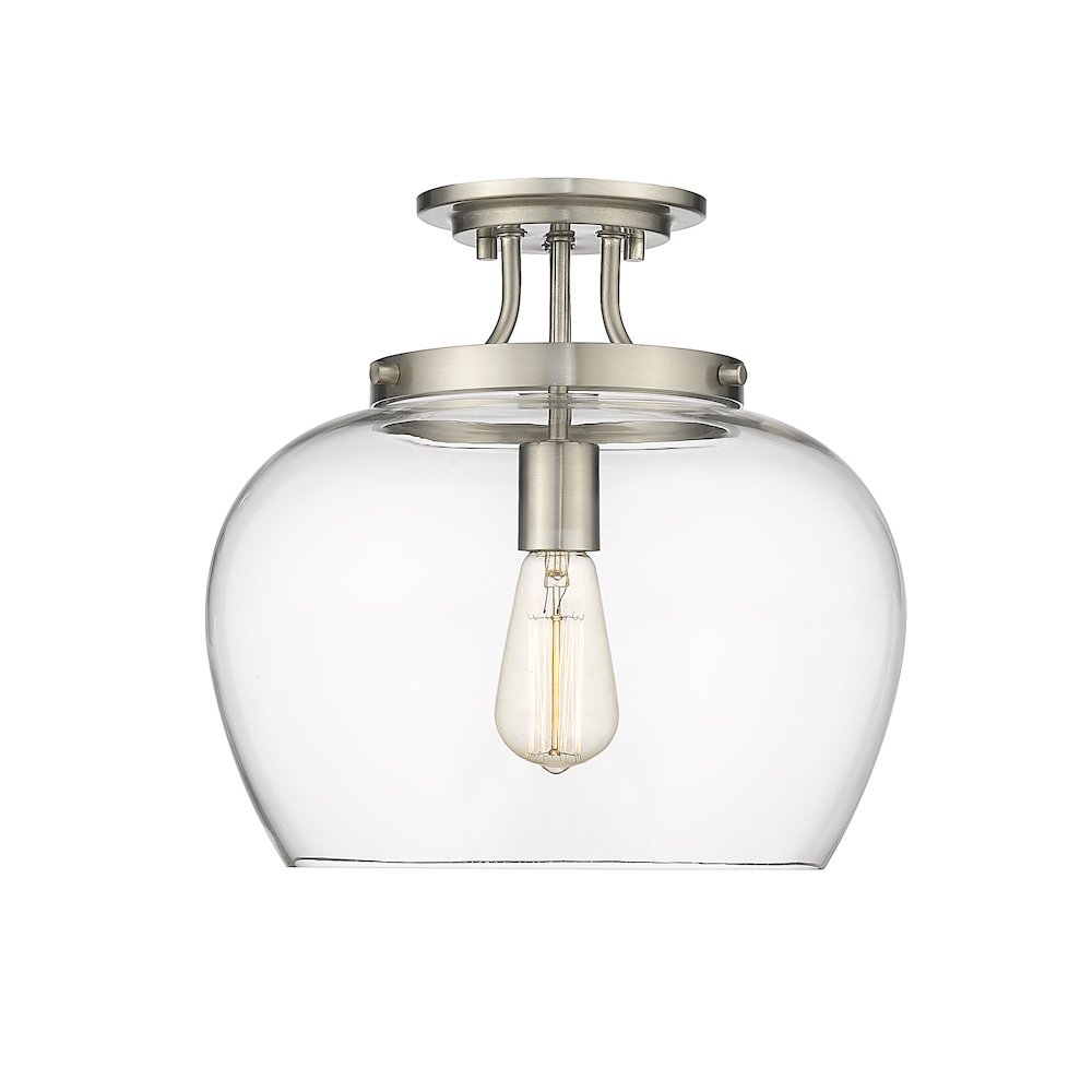 Z-Lite 1 Light Semi Flush Mount