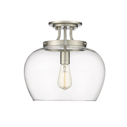 Z-Lite 1 Light Semi Flush Mount