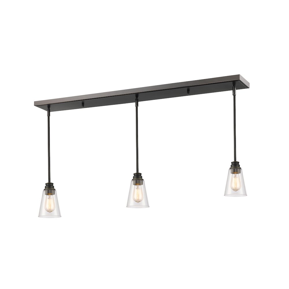 Z-Lite 3 Light Linear Chandelier
