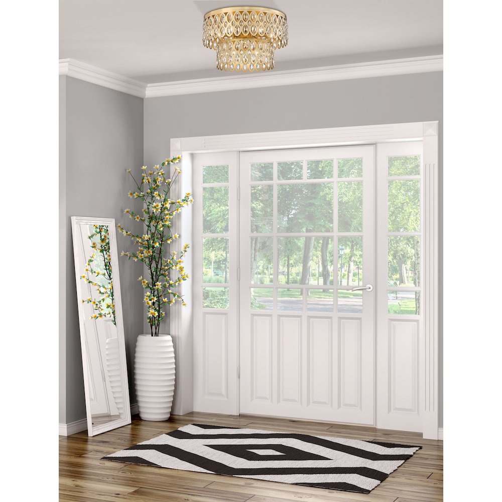 Z-Lite 9 Light Flush Mount