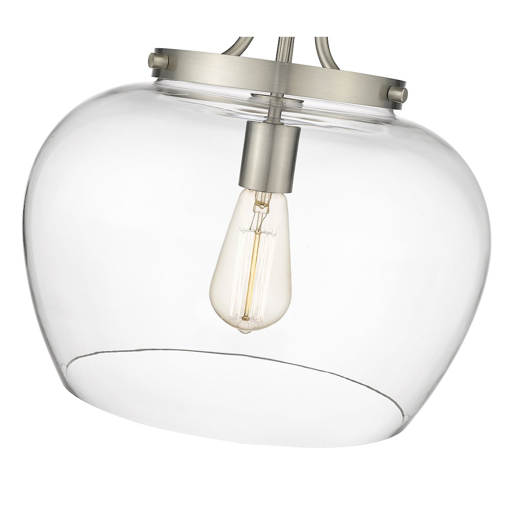 Z-Lite 1 Light Semi Flush Mount