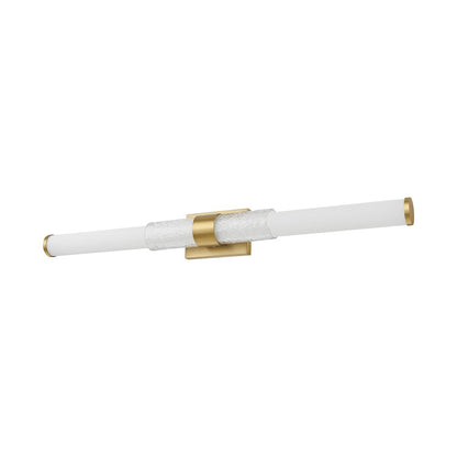 Z-Lite Egon 1 Light Vanity in Modern Gold color, Steel frame