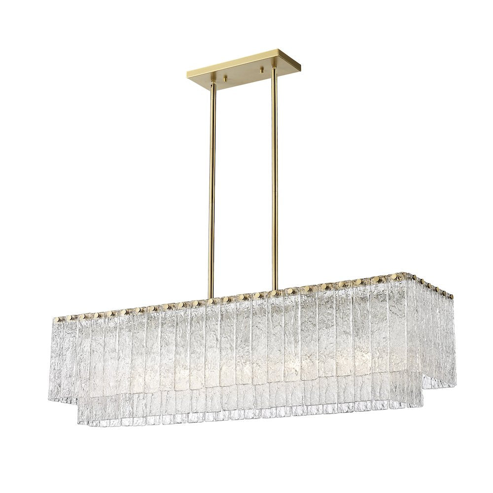 Z-Lite 5 Light Linear Chandelier