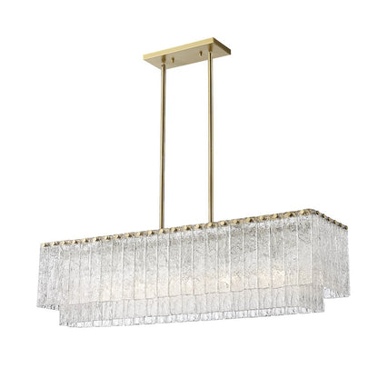 Z-Lite 5 Light Linear Chandelier