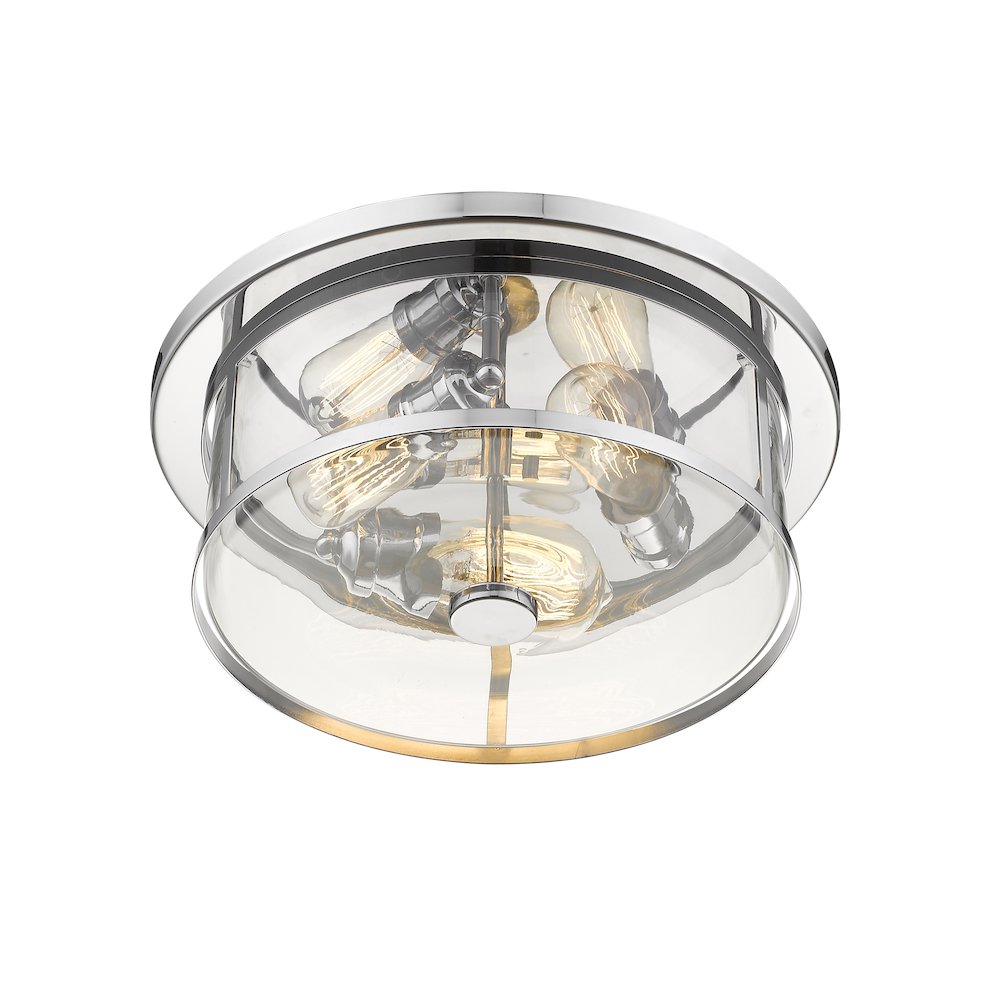 Z-Lite 3 Light Flush Mount