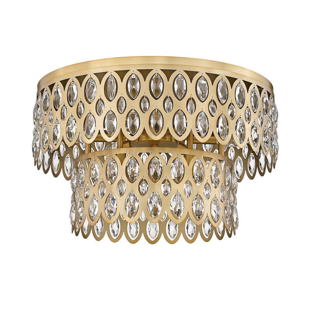 Z-Lite 9 Light Flush Mount