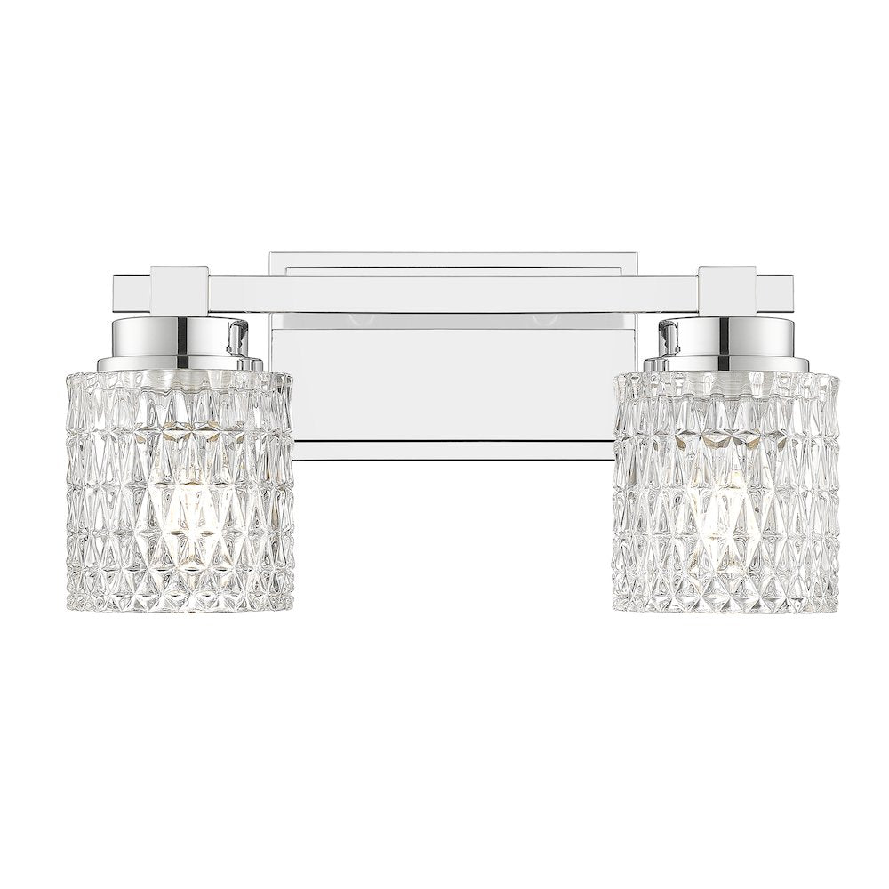 Z-Lite 2 Light Vanity, Chrome