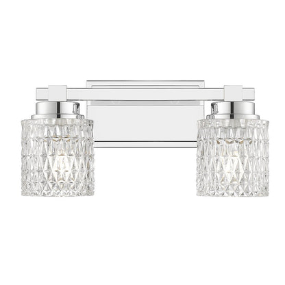 Z-Lite 2 Light Vanity, Chrome
