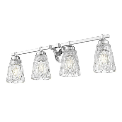 Z-Lite 4 Light Vanity, Chrome