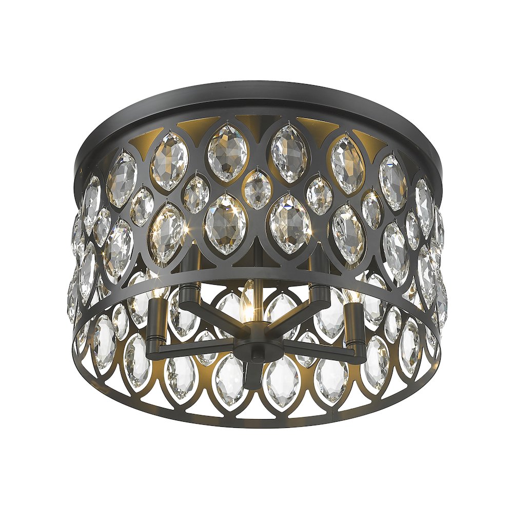 Z-Lite 5 Light Flush Mount