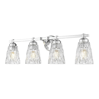 Z-Lite 4 Light Vanity, Chrome