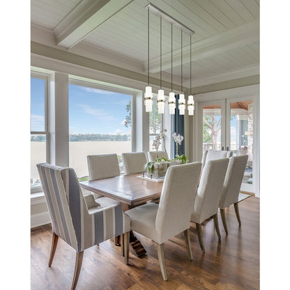 Z-Lite 5 Light Linear Chandelier