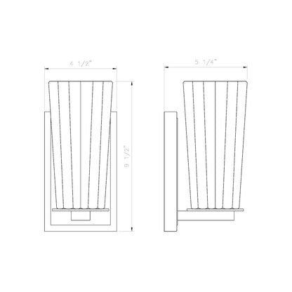 Z-Lite 1 Light Wall Sconce