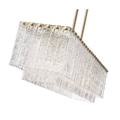 Z-Lite 5 Light Linear Chandelier
