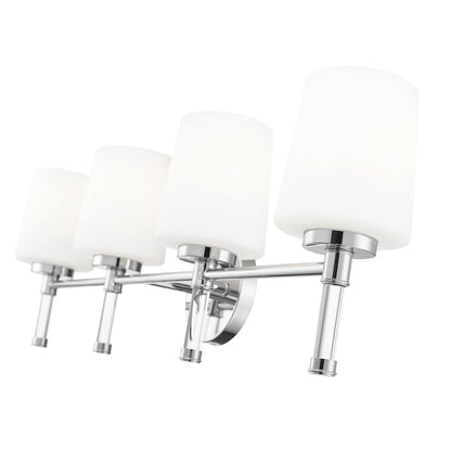 Z-Lite 4 Light Vanity, Chrome