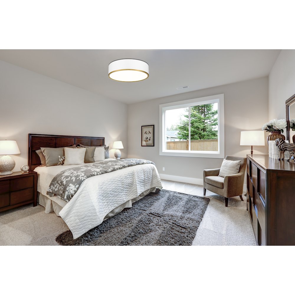 Z-Lite 4 Light Flush Mount