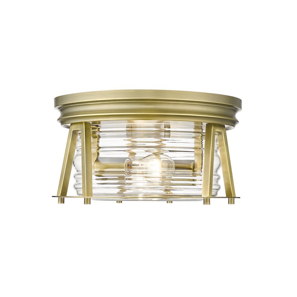Z-Lite 2 Light Flush Mount