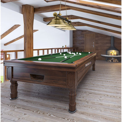 Z-Lite Cordon 3 Light Billiard, Steel Frame, Rubbed Brass Shade Color